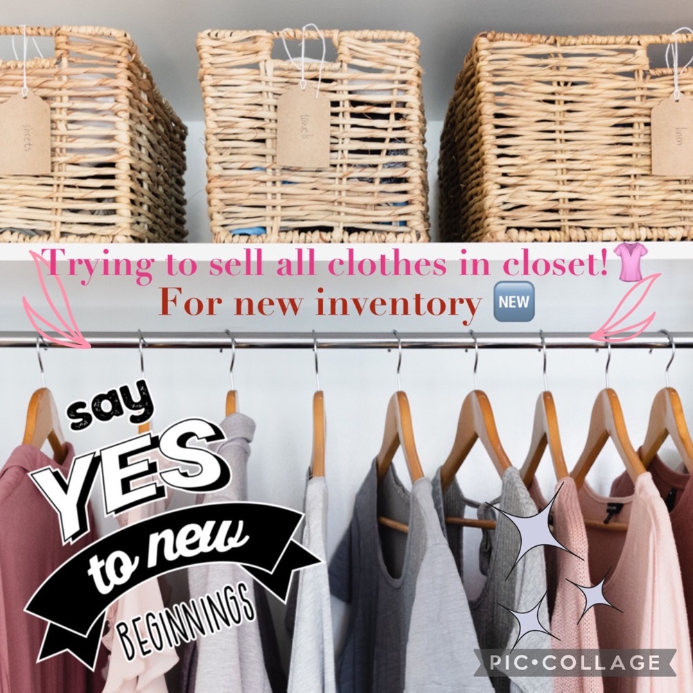 🔹LIVE SHOW😍💗 TRYING TO SELL ITEMS IN CLOSET FOR NEW INVENTORY😍👚🔹 - Picture 3 of 4